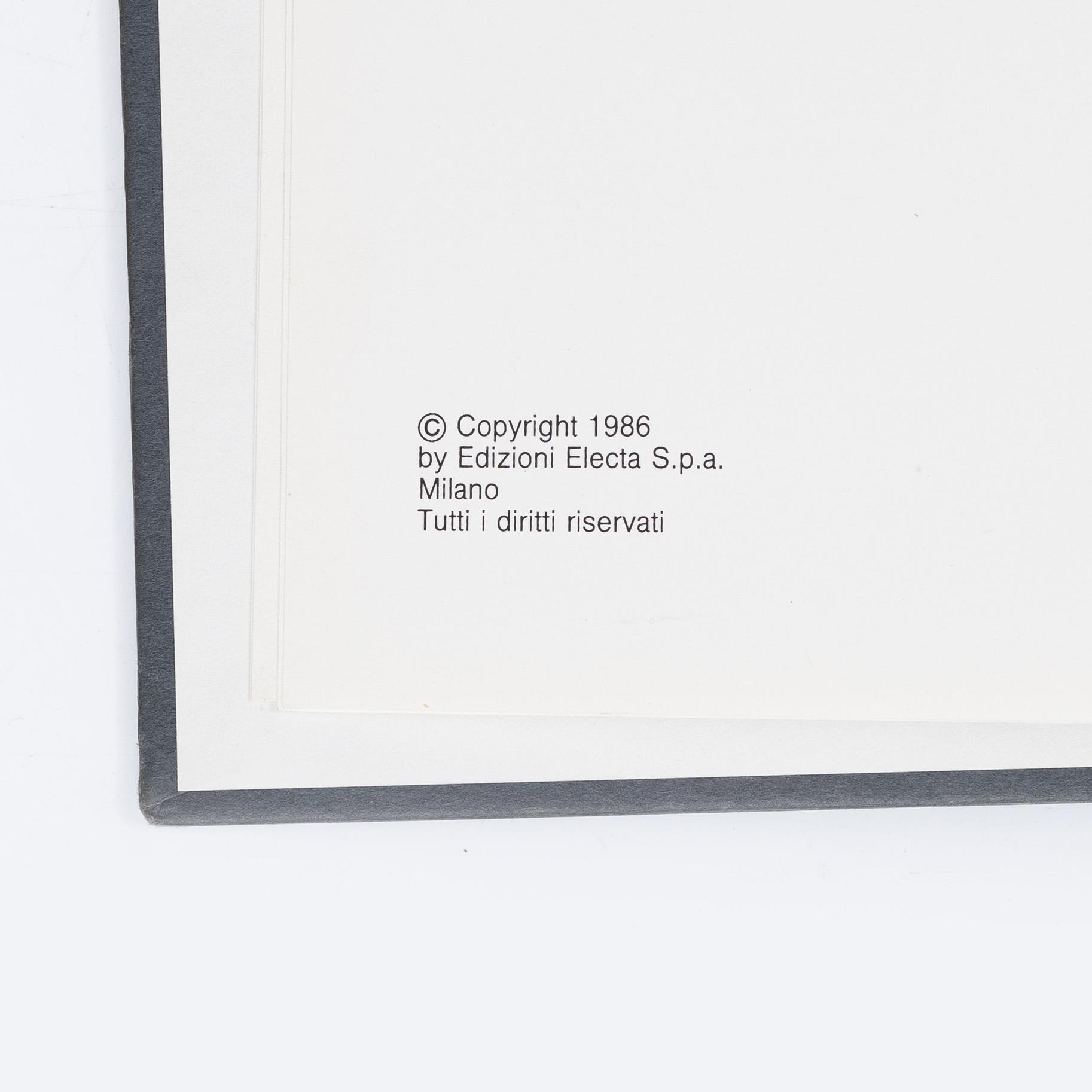 Böcker, 2 volymer, "Fontana - Catalogo generale I-II", Enrico Crispolti, Edizioni Electa, Milan,1986.