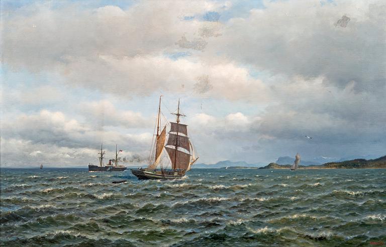 Oscar Kleineh, SEA LANDSCAPE.