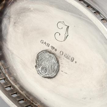 KANNA, silver, GAB, Stockholm 1948. Total vikt 679 g.