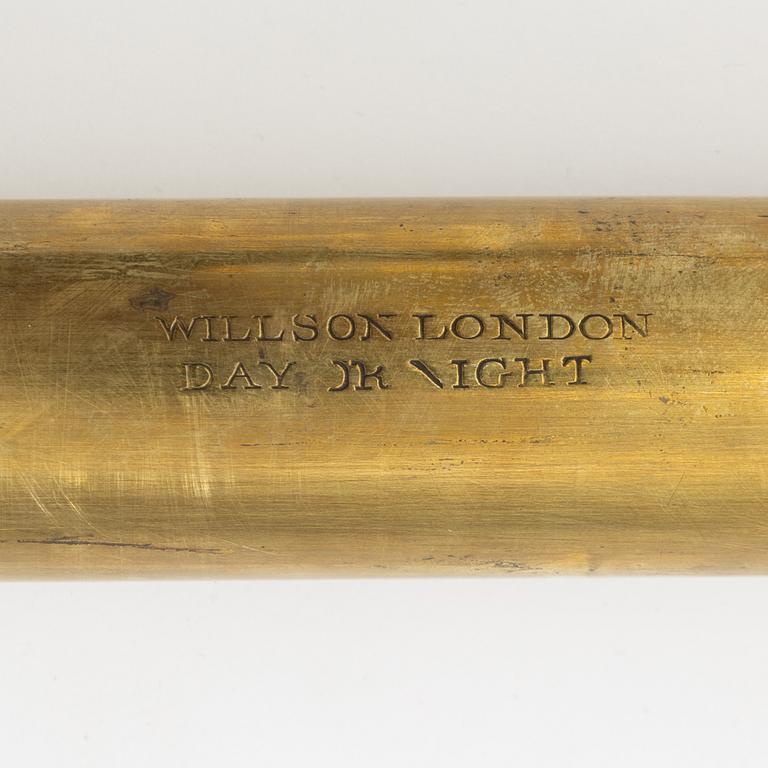 A telescope England 19th century, Wilson London, Day or Night.