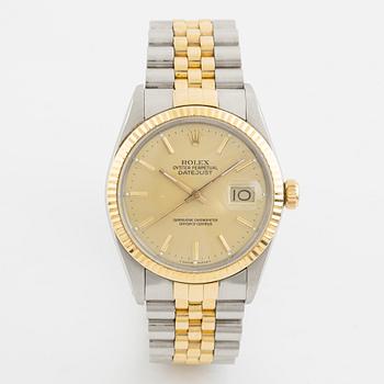 Rolex, Oyster Perpetual, Datejust, wristwatch, 36 mm.