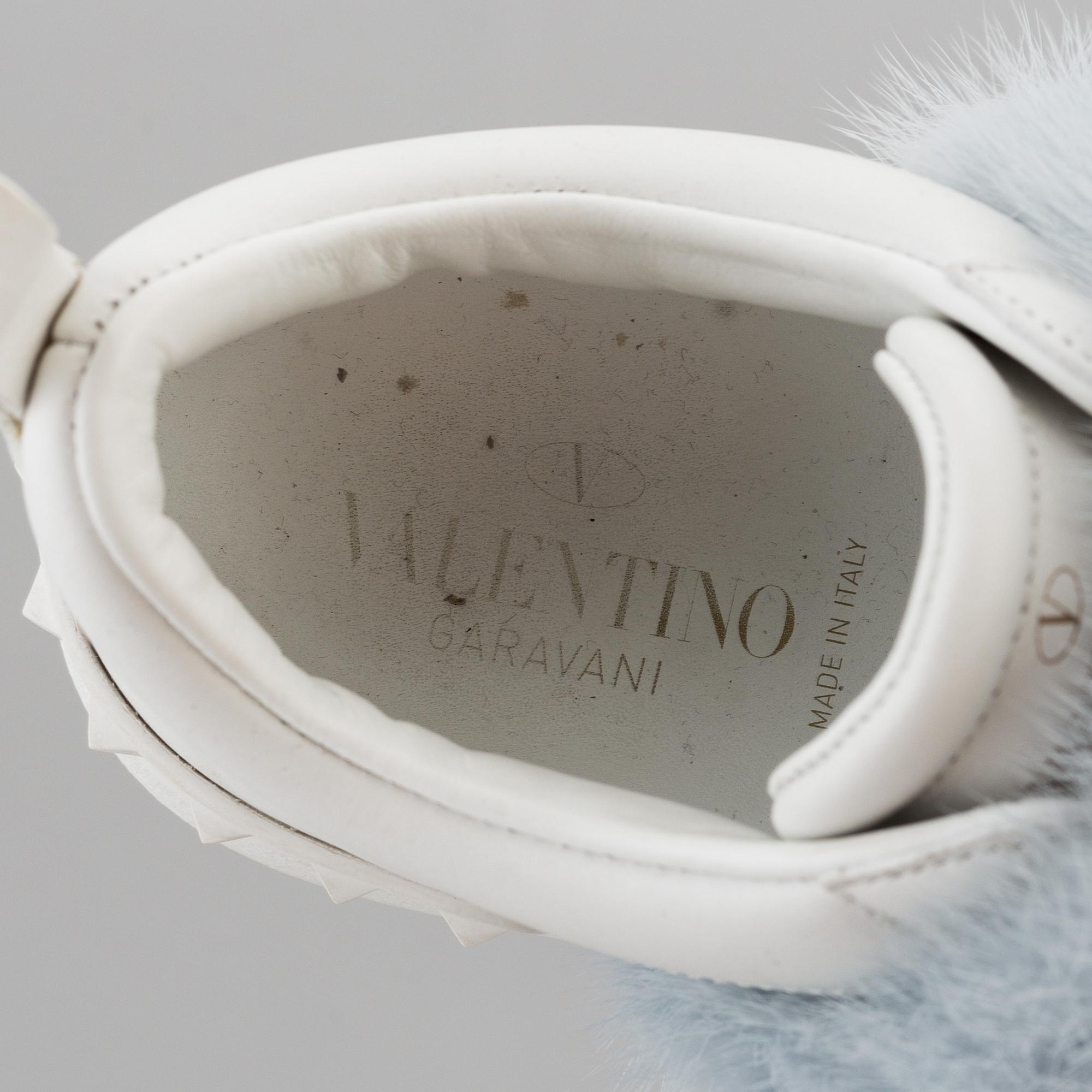 Valentino mink sneakers 2025