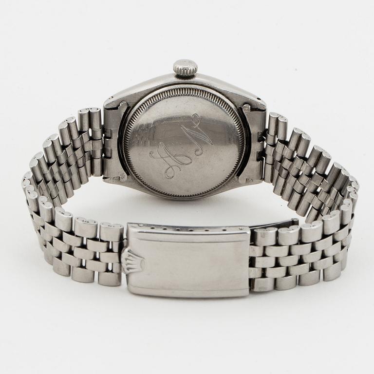 ROLEX, Oyster Perpetual, Chronometer, "Semi Bubble Back", wristwatch, 34,5 mm.