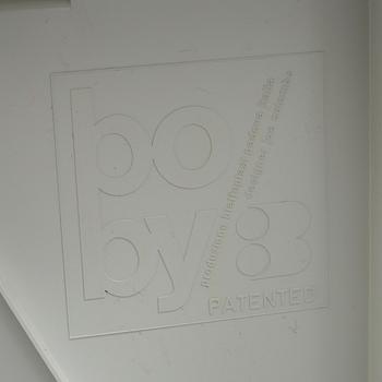 A plastic 'Boby' cabinet Joe Colombo for Padova, Italy, designed in 1968.