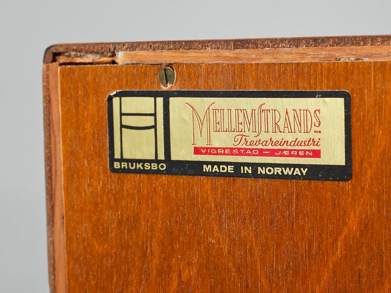 BARSKÅP, Baccus", Torbjørn Afdal, Mellemstrands Trevareindustri, Vigrestad, 1960-talets andra hälft.