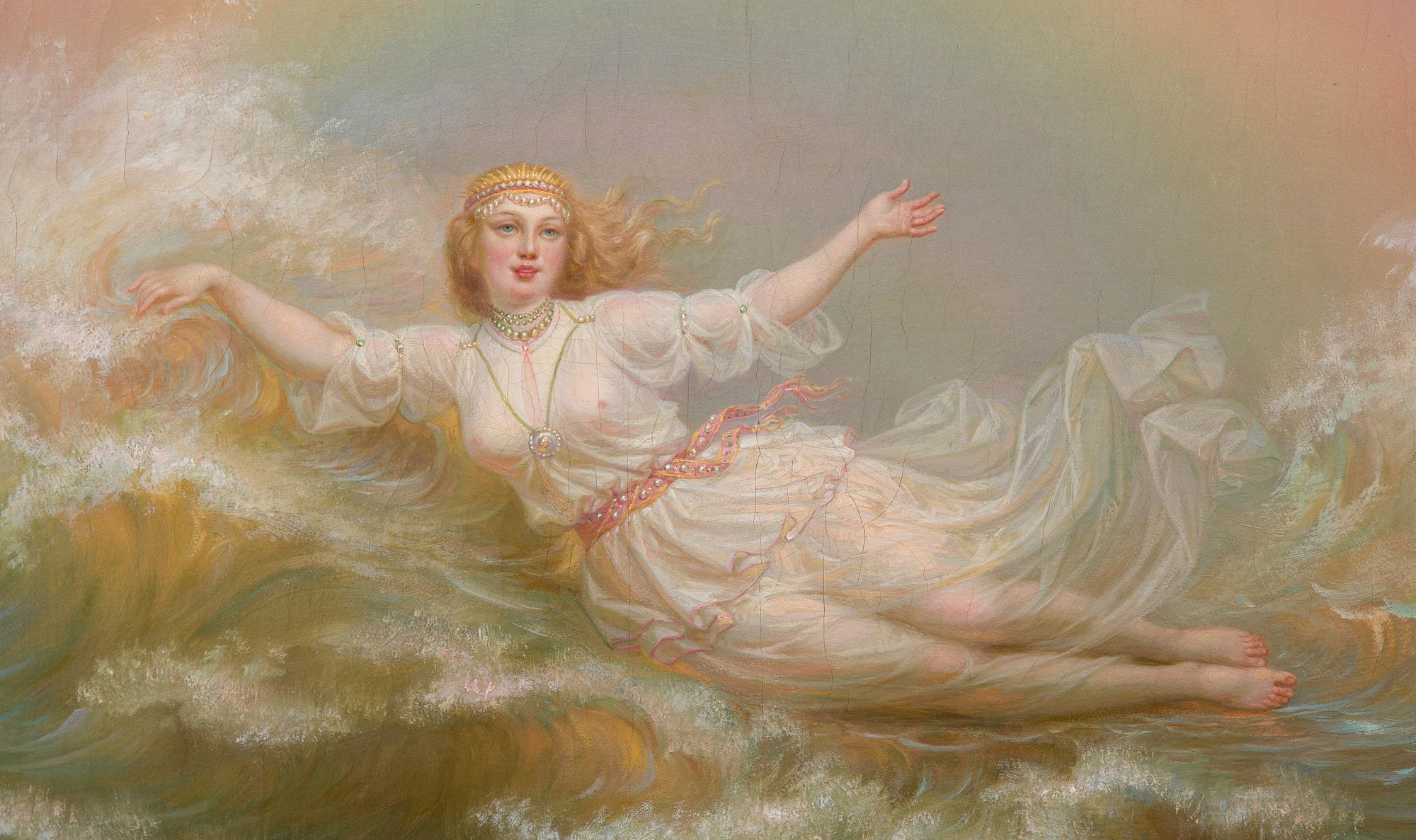 Robert Wilhelm Ekman, "Ilmatar, daughter of the air".