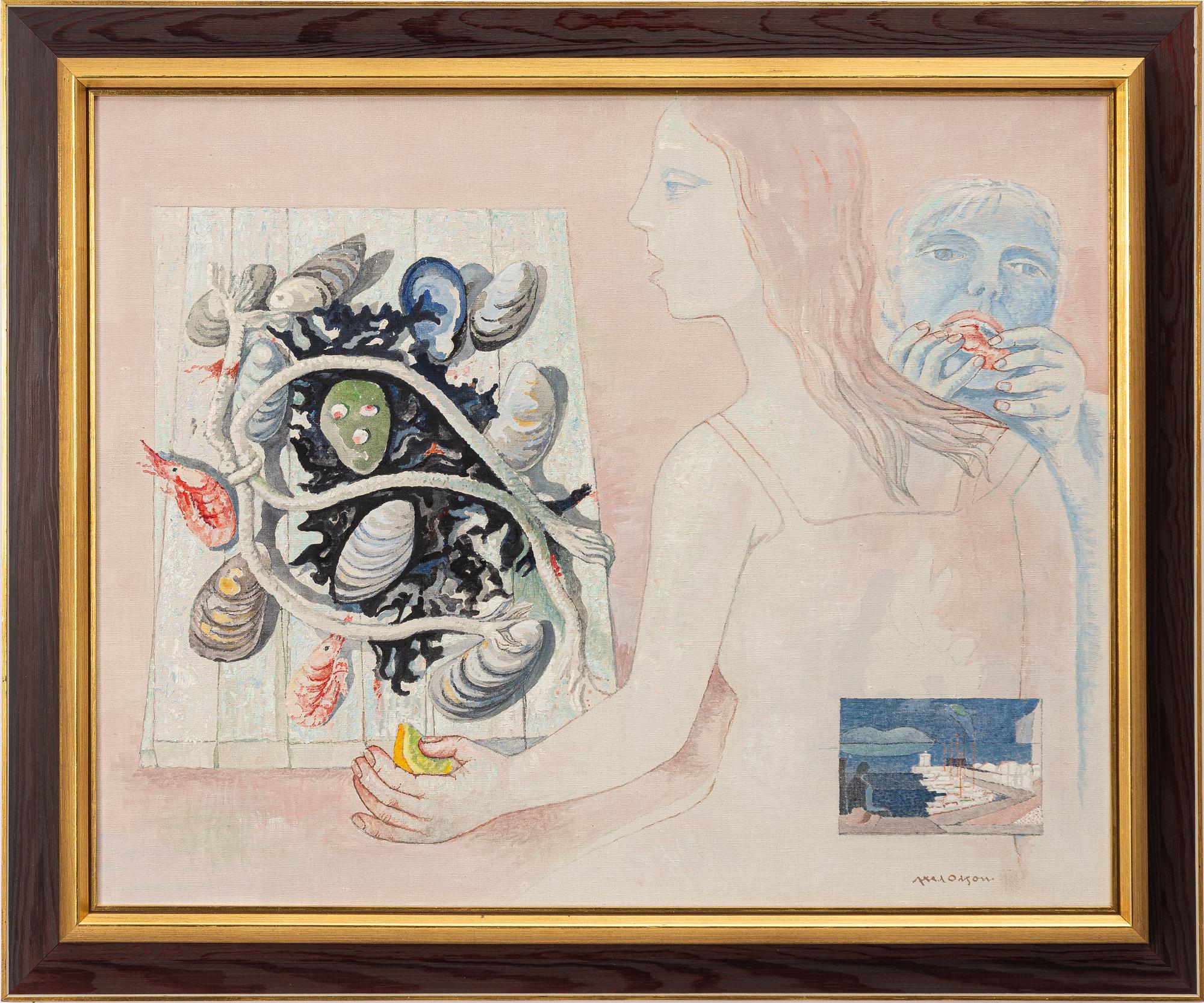 Axel Olson, "En klyfta citron".