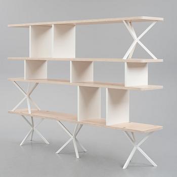 Per Söderberg, bokhylla, specialbeställd "NEB Shelving System", No Early Birds.