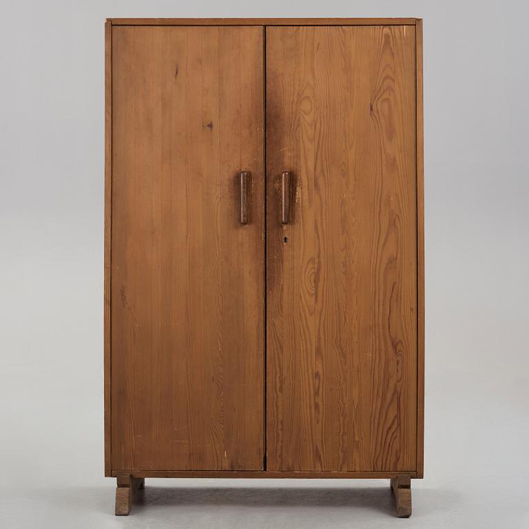 Axel Einar Hjorth, a stained pine cabinet "Sport", Nordiska Kompaniet 1930's.