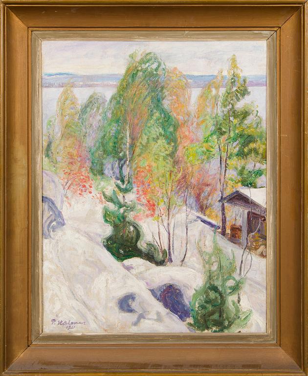 Pekka Halonen, Den första Snön.