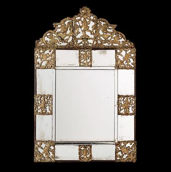 1230. A Baroque circa 1700 mirror.