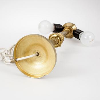 BORDSLAMPA, empirestil, 1900-talets andra kvartal.