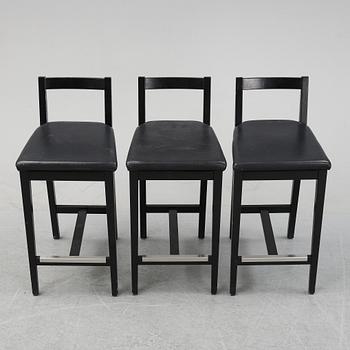 Marit Stigsdotter, barstolar. 3 stycken, Allegro, Stolab.
