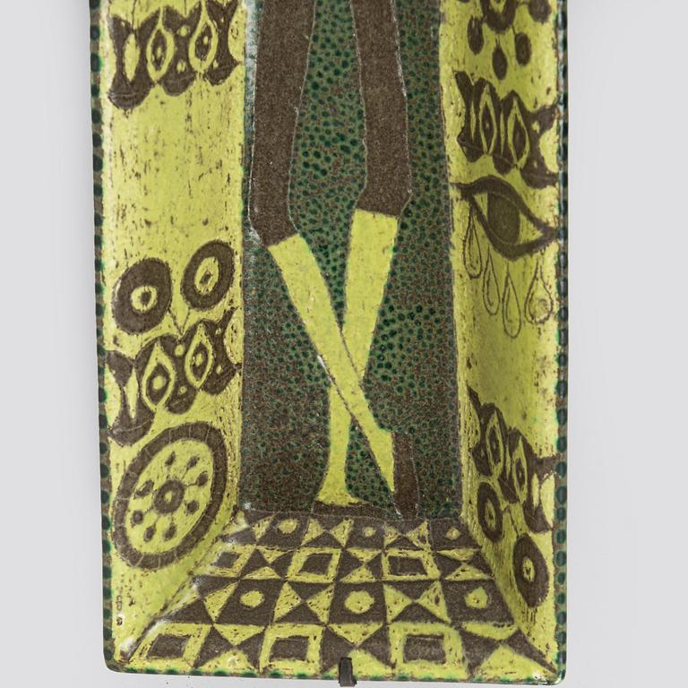 Birger Kaipiainen, skulptur, signerad Kaipiainen Rörstrand Sweden.