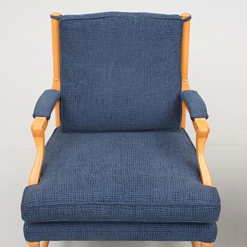 FÅTÖLJER, ett par, så  kallade Gripsholmsfåtöljer, 1900-talets slut.