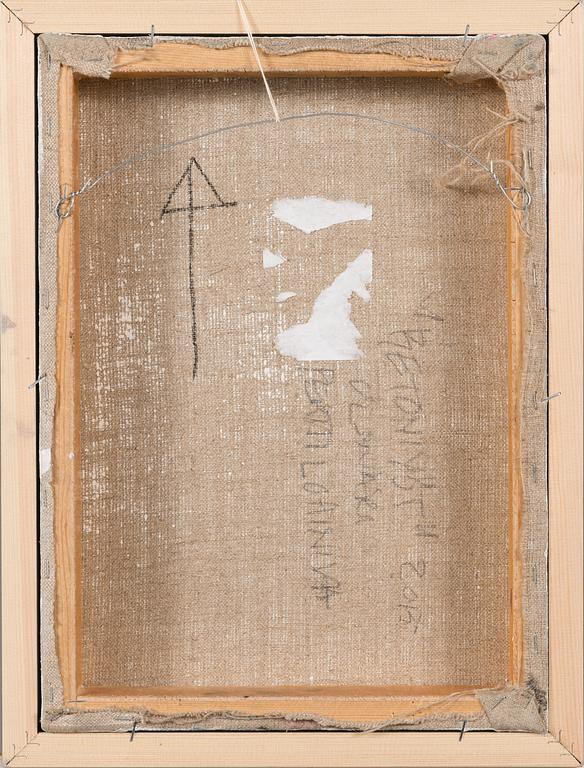 PERTTI LOHINIVA, öljy kankaalle, a tergo signeerattu ja päivätty 2015.