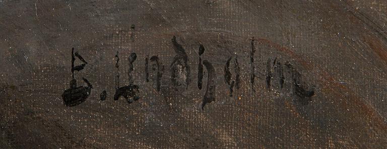 Berndt Lindholm, Varhaisaamu merellä.