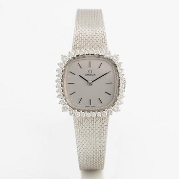 Omega, armbandsur, 24 x 24.