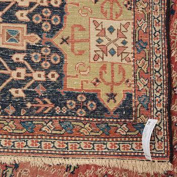 A CARPET. Antique/semi-antique Tabriz. 663 x 412 cm.