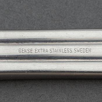 A set of stainless steel flatware, 191 pcs, "Thebe", design Folke Ahström for Gense, Sweden, 1950/60s.