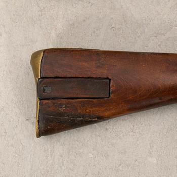 Locking rifle two pieces, Swedish, m/1845.
