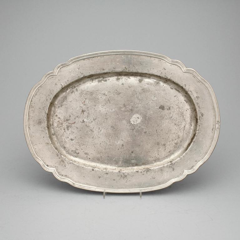 FAT, tenn, rokoko, Olof Artedius, verksam 1753-79 i Jönköping.