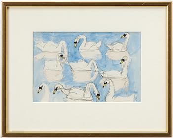 Hilding Linnqvist, "Svanar".