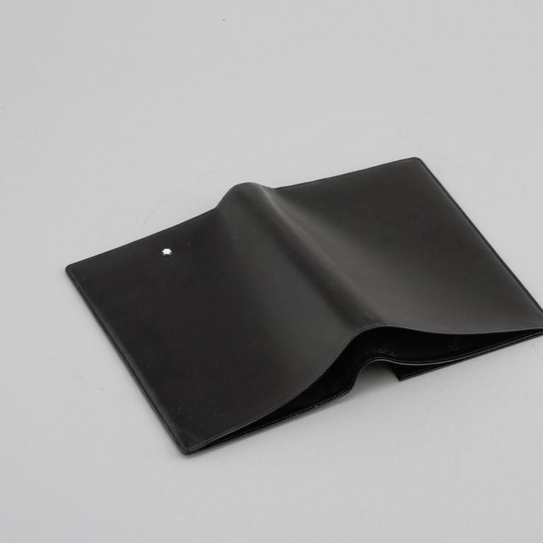 A wallet by Mont Blanc.