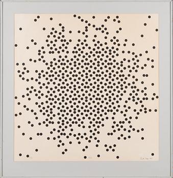 Pentti Tulla, silkscreen, signed and dated -86, numbered 30/50.