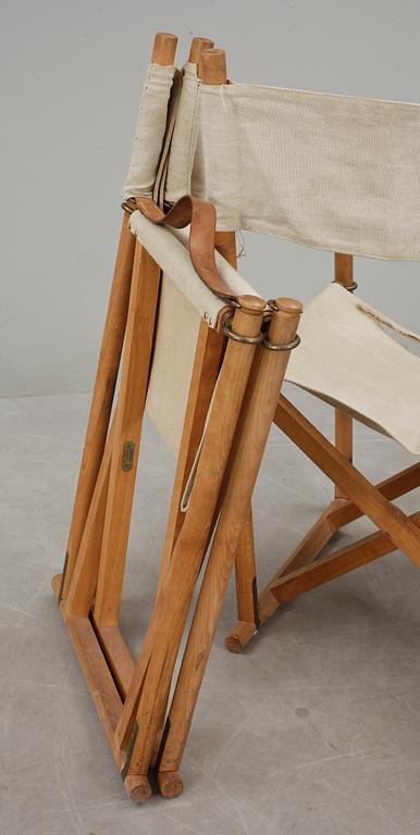 FÄLLSTOLAR, ett par, "MK16", Mogens Koch, Källemo.