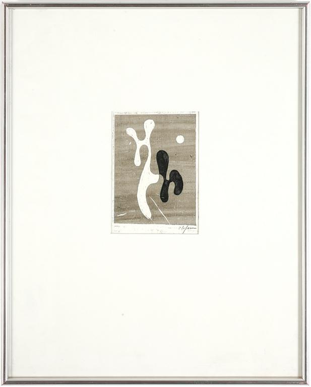 PIERRE OLOFSSON, Blandteknik, signerad.