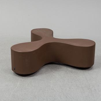A 'Flower' bench by Sanaa for Vitra, designed 2001.