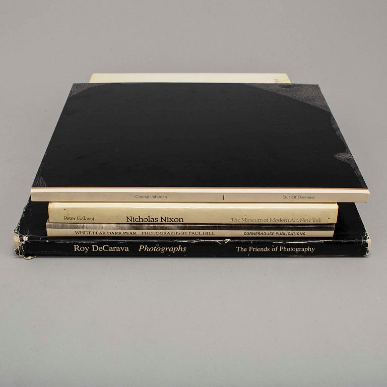 PHOTOBOOKS, Four (4) Paul Hill, Nicholas Nixon, Roy DeCarava, Connie Imboden.
