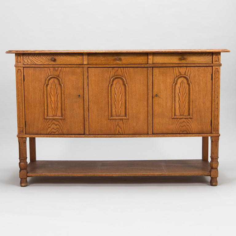 WERNER WEST, a mid-1920's sideboard  for Oy Stockmann Ab, Keravan puusepäntehdas.