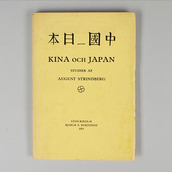 BOK, "Kina och Japan" av August Strindberg, Stockholm 1911.
