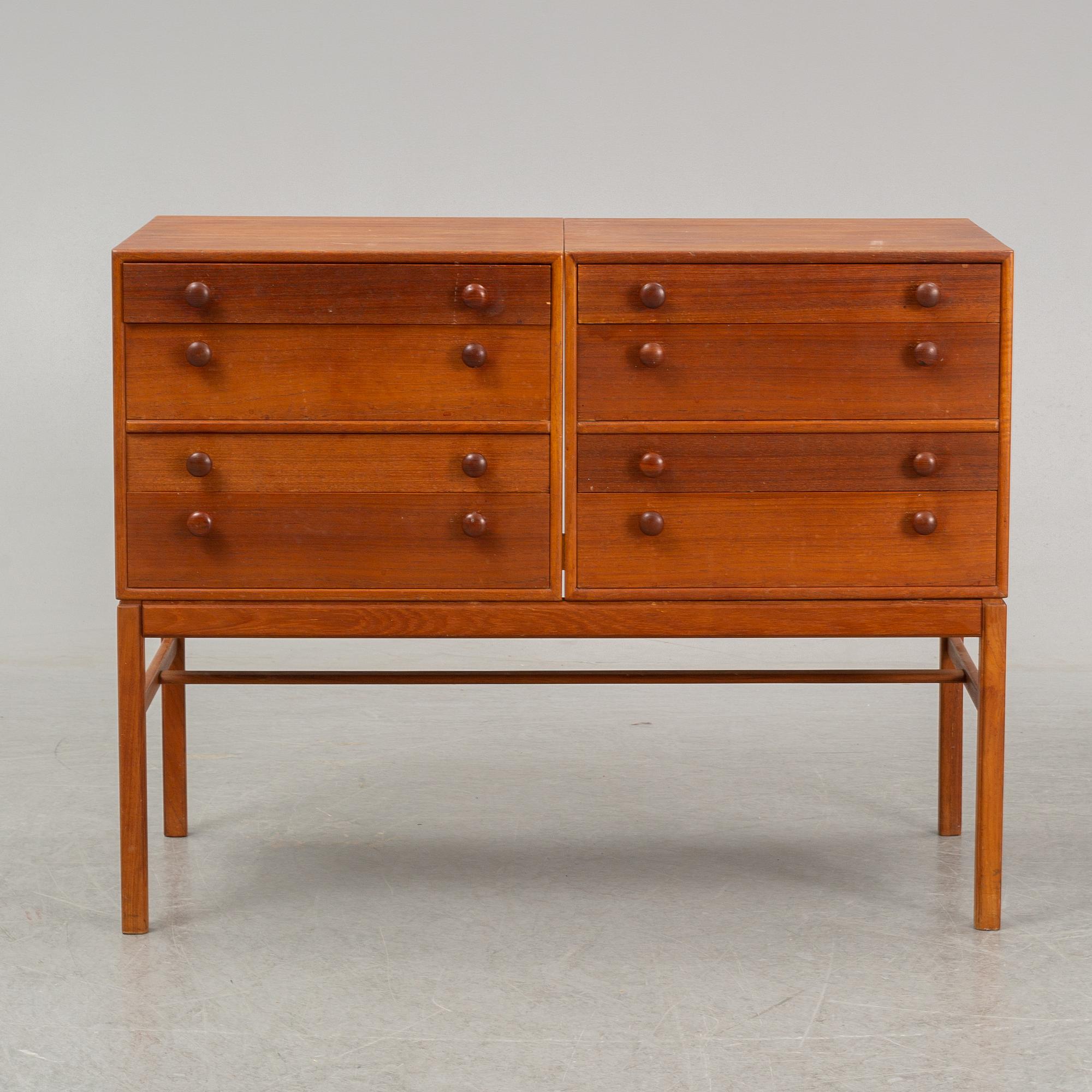 A 'Casino' set of drawers by Sven Engström & Gunnar Myrstrand.