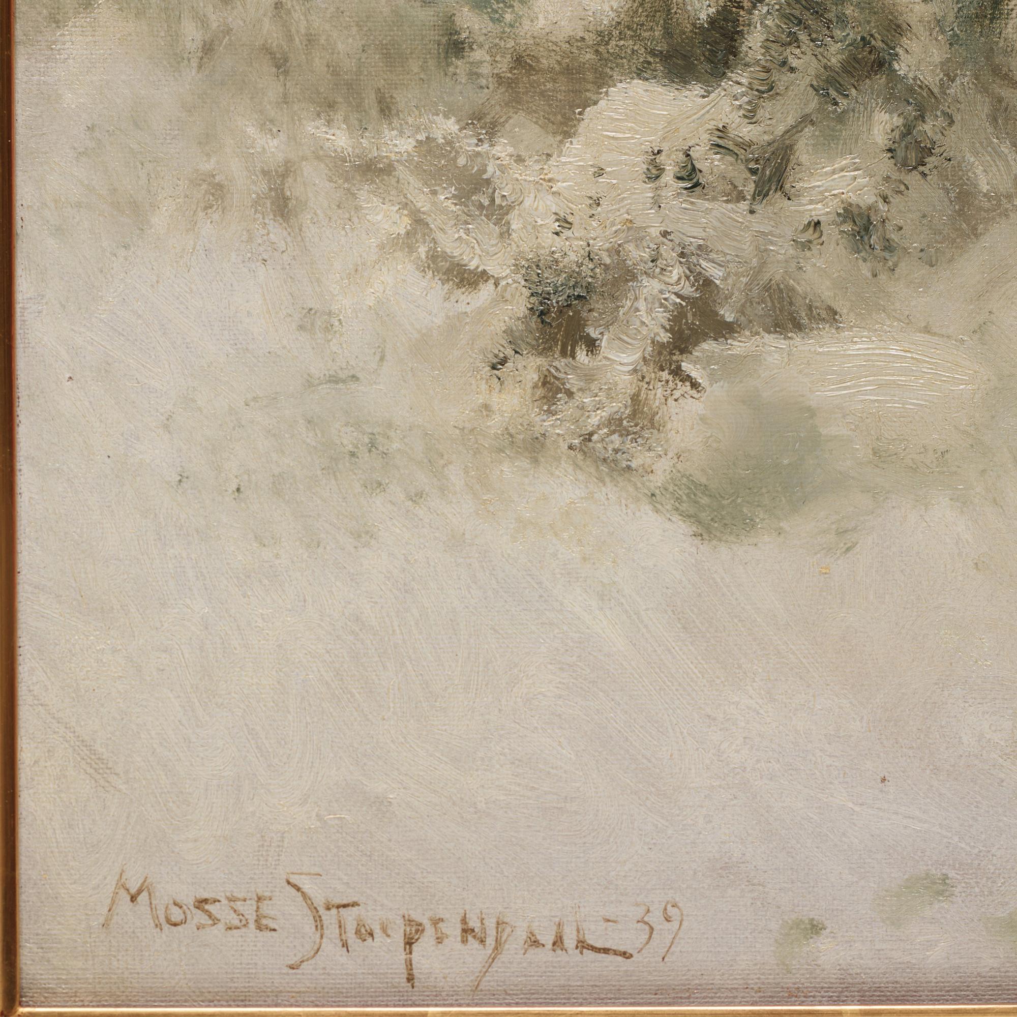 Mosse Stoopendaal, "Hare i skog" (Hare in the woods).