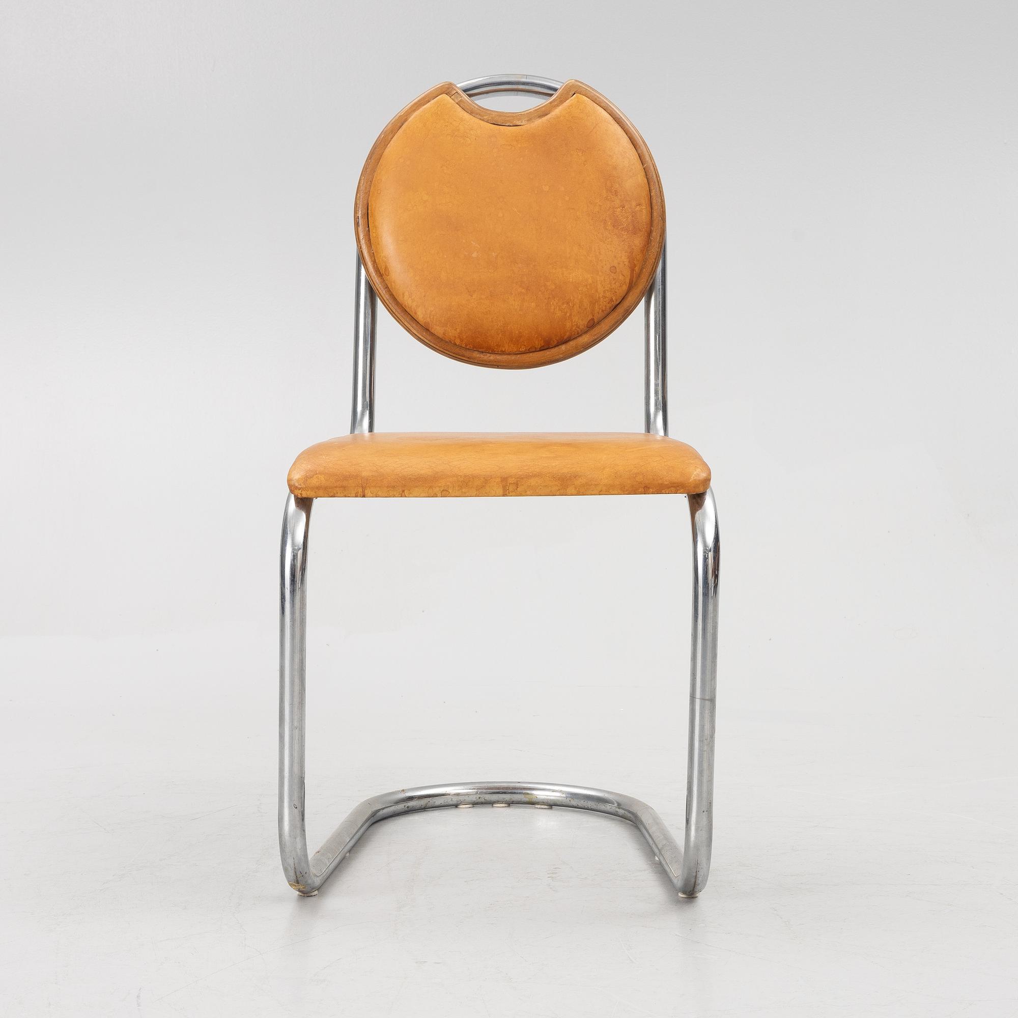 Sven Markelius, "Epa", stol, DS Staal-Stel, 1930-tal.