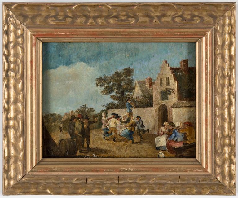 DAVID TENIERS D.Y, in the manner of, oil on panel.