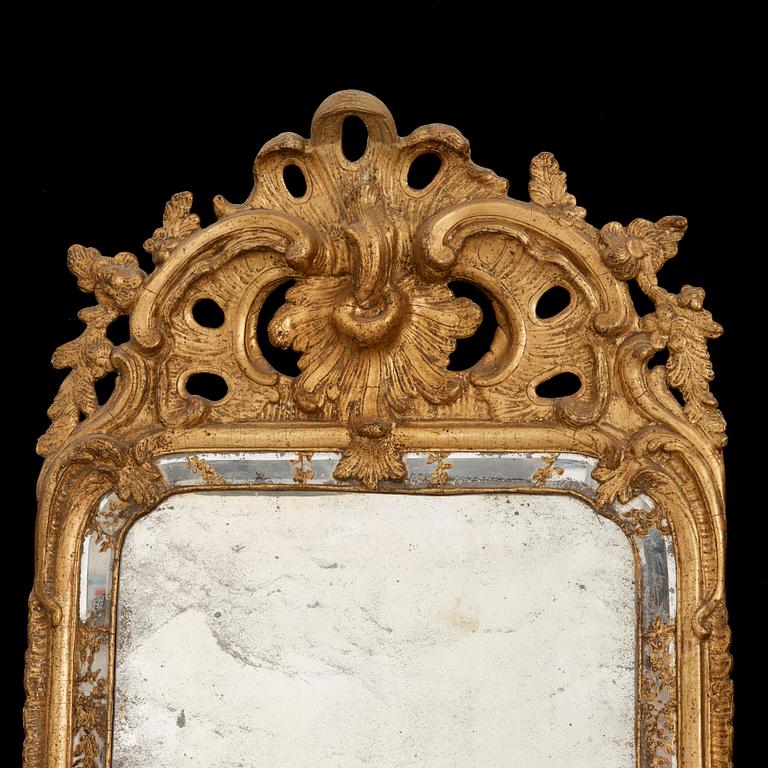 SPEGEL. Stockholmsarbete, 1700-talets andra hälft. Rokoko.