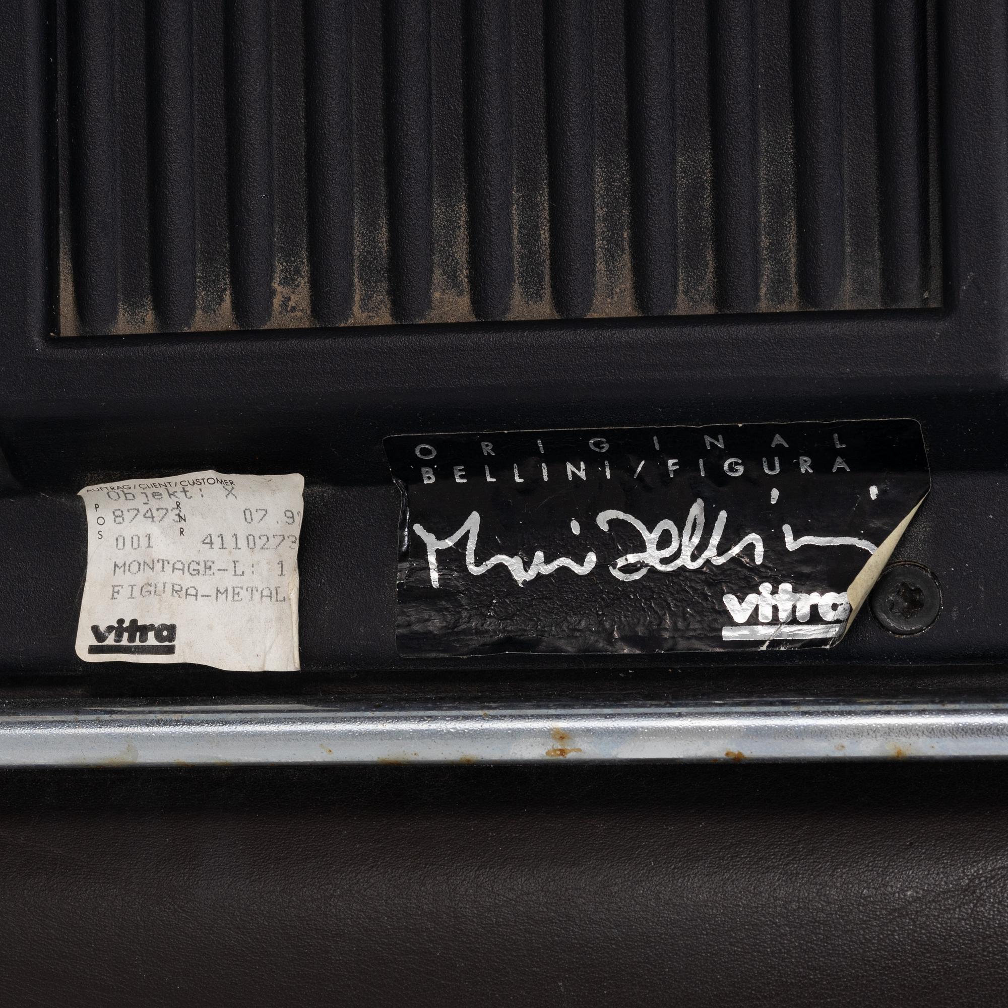 Mario Bellini, 6 armchairs, "Figura", Vitra.