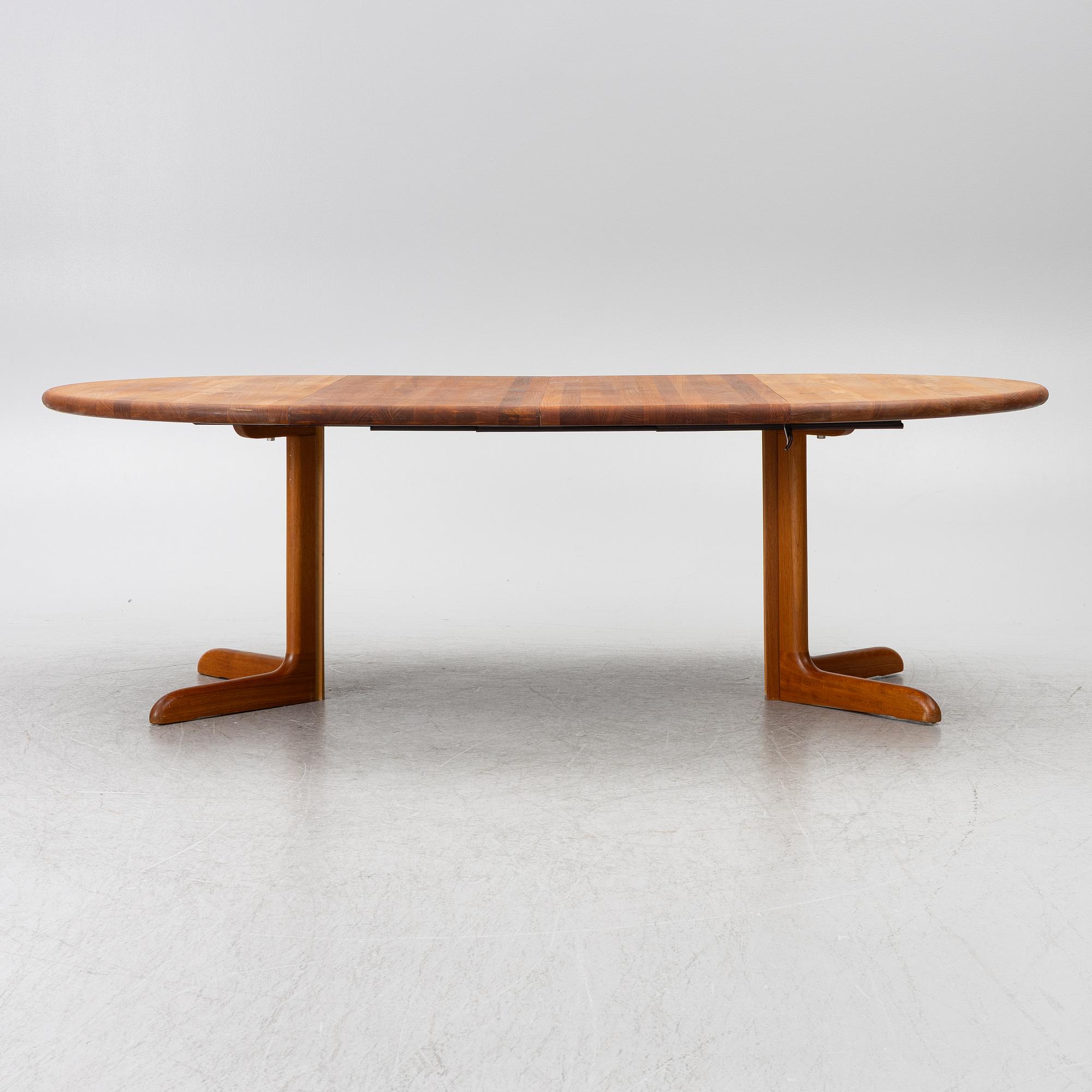 Niels Otto Møller, a dining table, J.L. Møller, Denmark, 1960s.