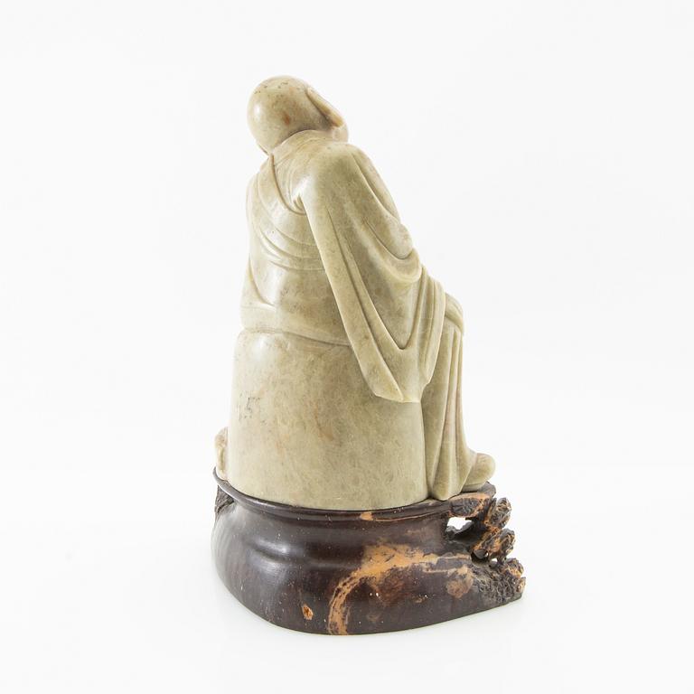 A Chinese soapstone sculpture, 20th century.