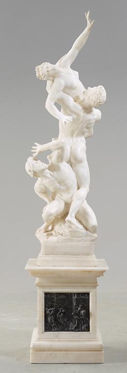 Giambologna (Giovanni da Bologna) After, "The Rape of the Sabines".