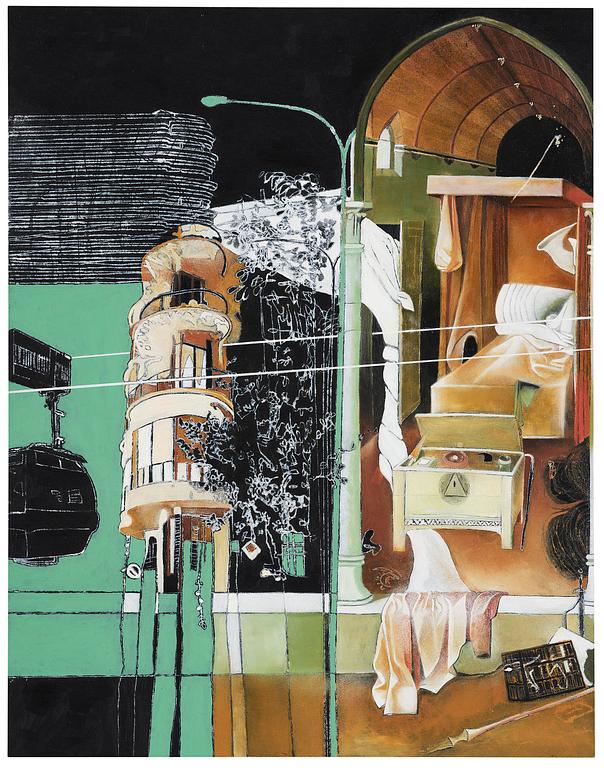 Lisa D Manner, "Intruder II".