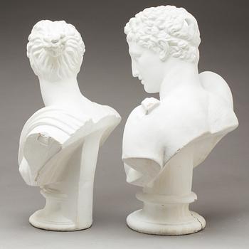 BYSTER, 2 st, efter antik modell, modern tillverkning.