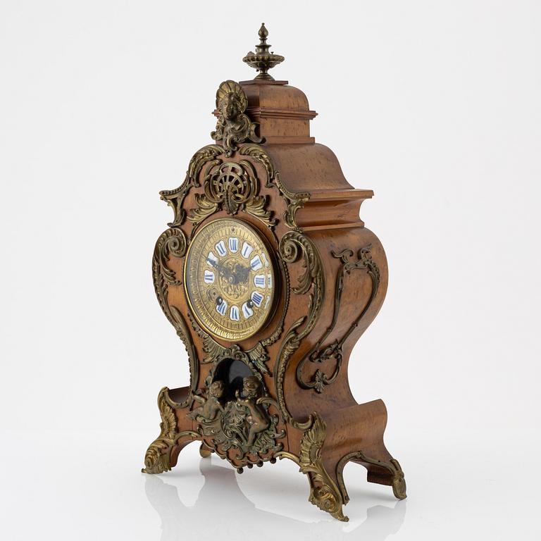 A Lenzkircher Louis XIV-style bracket clock, later part of the 19th Century.