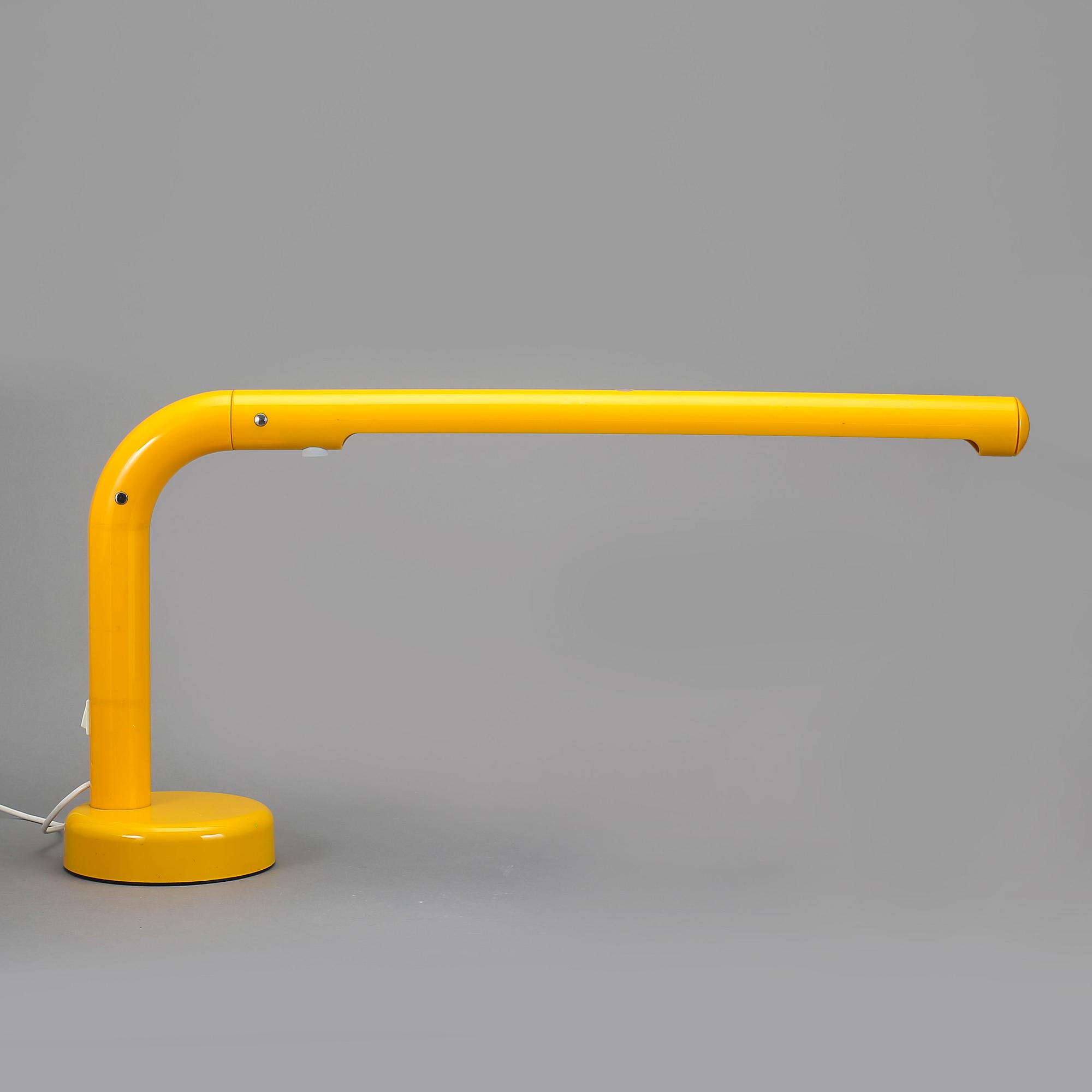 BORDSLAMPA, "Tuben", Anders Pehrson, Ateljé Lyktan, Åhus, 1900-talets andra hälft.