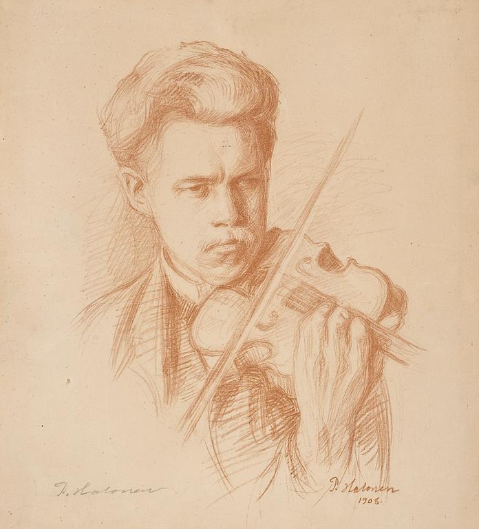 Pekka Halonen, THE VIOLINIST.