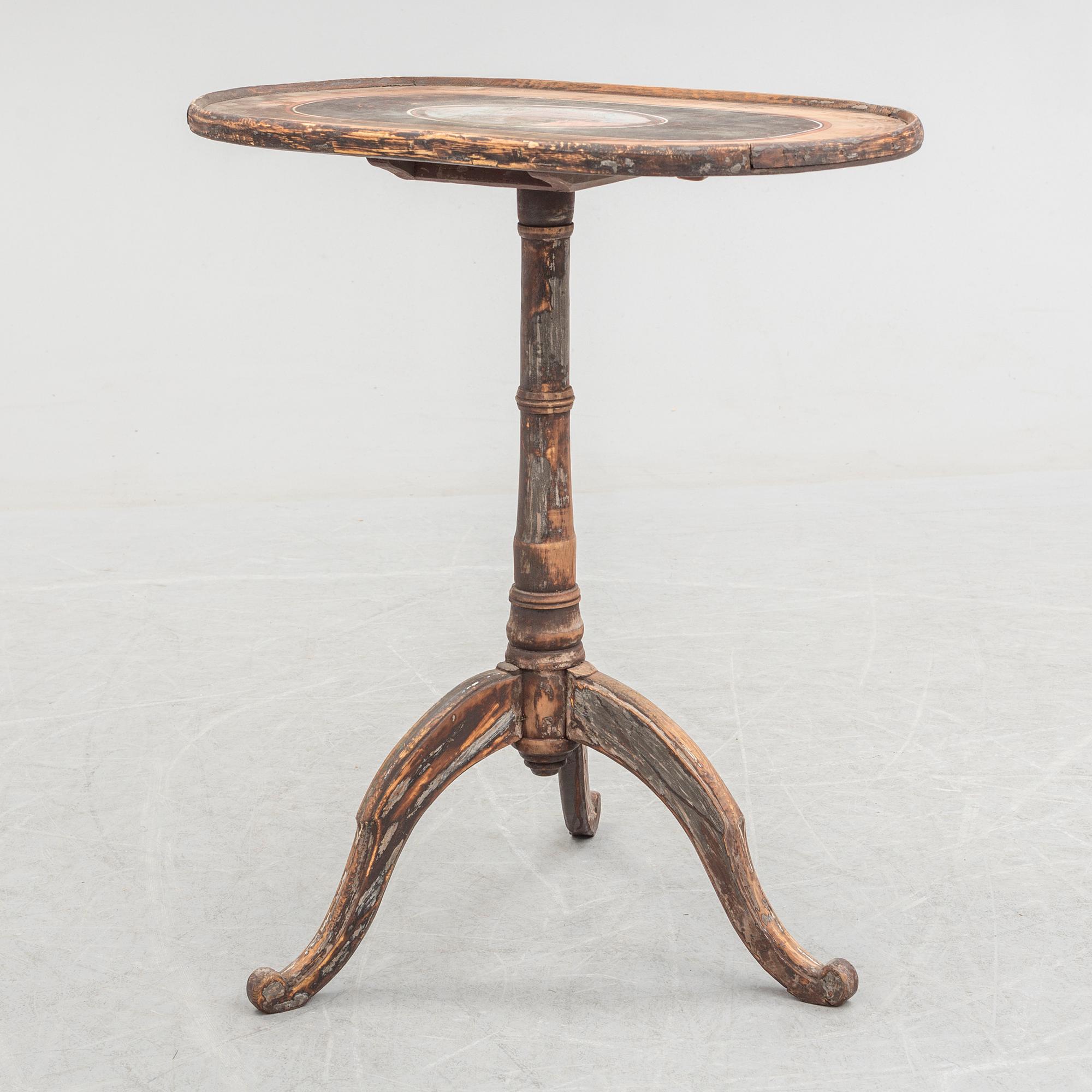 FÄLLBORD, 1700-tal.